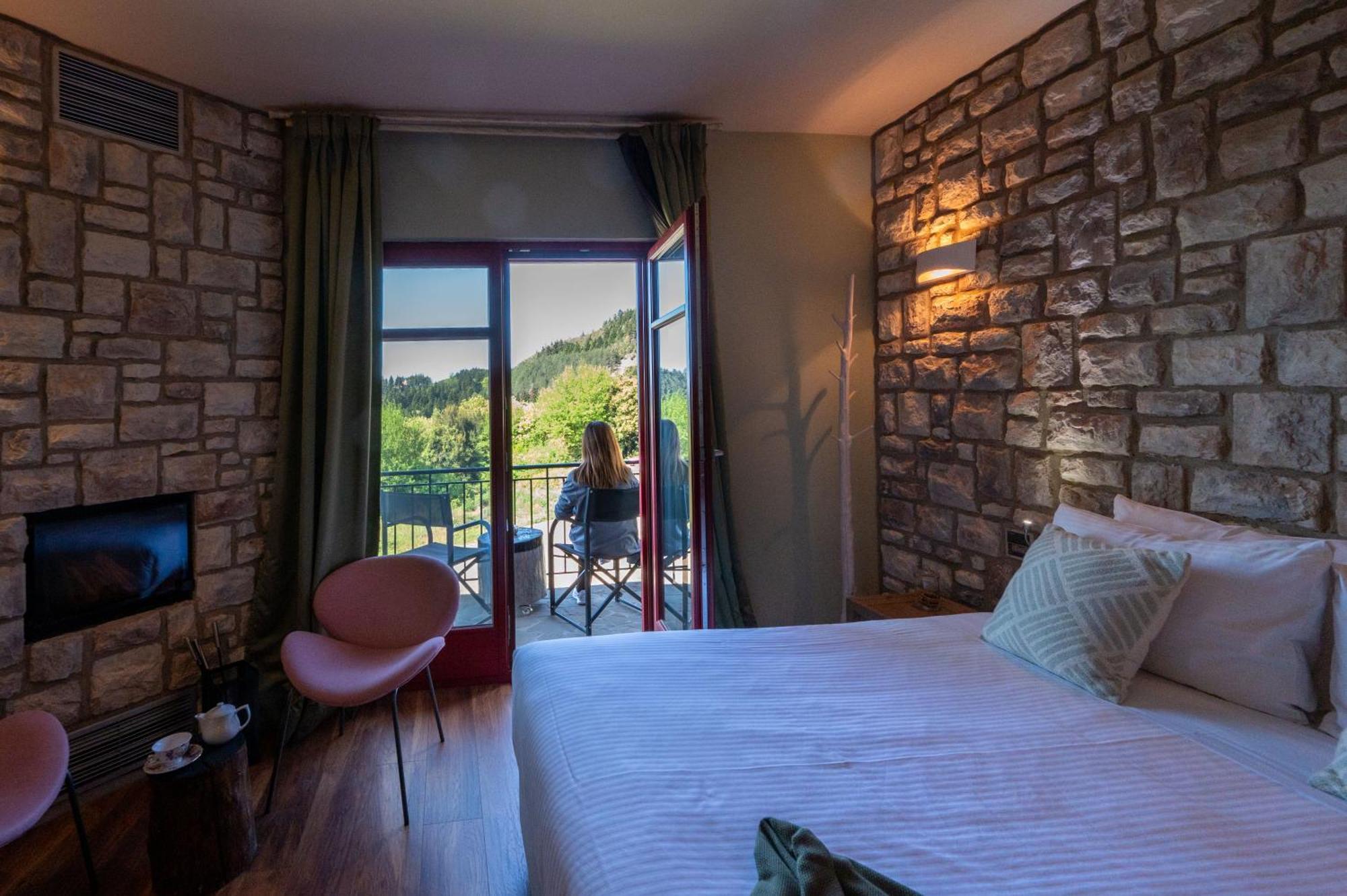 Rouista Tzoumerka Resort Vourgareli 外观 照片